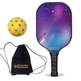 thumbnail image 1 of Pickleball Factory PB00053-9-G Usapa Pickleball Paddles - Triangles Best Pickleball Rackets, Tennis Pickleball Court Pickleball Elbow, Glassfiber Graphite, 1 of 1