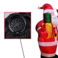 thumbnail image 2 of Muñeco Nieve inflable Hugtrwg Creativo para Fiesta en el Jardín Navidad 1.6 m con luces LED, 2 of 9