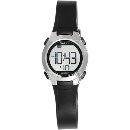 Armitron Unisex Sport Black Round Watch - Walmart.com
