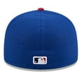 thumbnail image 4 of Men's New Era Blue/Red  St. Louis Cardinals 2025 MLB All-Star Game Workout Side Patch 59FIFTY Fitted Hat, 4 of 5