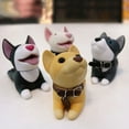 thumbnail image 3 of Flmtop Cute Dog Pig Mouse Cat Shape Door Stopper Holder Hard PVC Doorstop Wedge Gift, 3 of 11