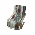 thumbnail image 4 of Vintage Soft Flannel Fleece Throw Blanket, Pattern of Watercolor Effect Colorful Spring Floral Bouquet, Cozy Plush for Indoor and Outdoor Use, 70" x 90", Cream Multicolor, by Ambesonne, 4 of 6