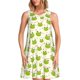 thumbnail image 1 of Balery Green Frog Vestidos de verano para mujer con estampado: vestido holgado sin mangas, vestido playero informal y cómodo para días calurosos., 1 of 7