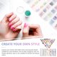 thumbnail image 5 of unbranded 1Jgo Adorno Para De Papel Foil Multicolor Para De Manicura Natural Y Artificial, 5 of 6