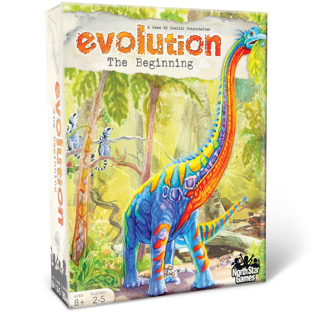 North Star Games Evolution: The Beginning Board Game – Strategic Card Game for 2-6 Players, Ages 10+
