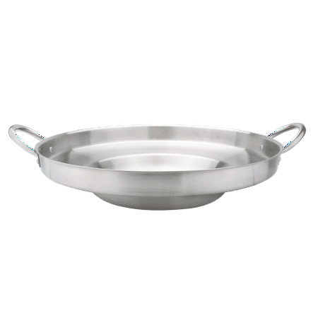 ARC USA 575 23" Camping Heavy Duty Stainless Steel Comal Cazo Griddle Fryer Cookware