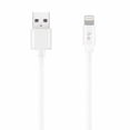 thumbnail image 2 of Blu Element Braided Charge/Sync Lightning to USB-A Cable 4ft White, 2 of 5