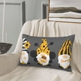 thumbnail image 6 of Fotbe Bee Gnome With Sunflower Pillow Cases - Envelope Closure - Luxury, Extra Soft, Cooling Pillow Covers - Wrinkle, Fade, Stain Resistant-14"x20", 6 of 8