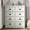 White-2, variant on RoyalCraft Fluted 4 Drawer Dresser Set of 2, Wood Chest of Drawers, White 8 Drawer Dresser for Bedroom, Modern Dresser Organizer for Closet Living Room, Entryway