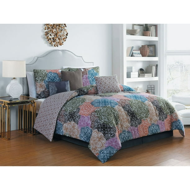 Giselle 7pc Comforter Set - Walmart.com