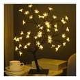 thumbnail image 4 of LED Tabletop Bonsai Tree Lamp USB Tree Lamp Christmas Bedroom Decoration Table Night Light, 4 of 8