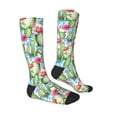 thumbnail image 3 of Balery Flowers And Cactus Fun Novelty Socks Men'S Women'S Crew Socks Funny Crazy Novelty Socks Quirky And Cool Socks, 3 of 9