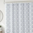 thumbnail image 2 of Hometrends Decorative Fabric Shower Curtain with Geometric Designs, 2 of 7