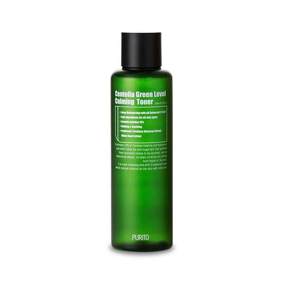[ PURITO ] Centella Green Level Calming Toner 200 ml