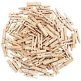thumbnail image 2 of Mini Pinzas de Madera 4,8cm | Juego de 100 pinzas pequeñas de madera | Clips decorativos para fotos de madera para pasatiempos creativos de bricolaje, 2 of 5