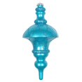 thumbnail image 1 of Vickerman MT198712D 10 Po. Turquoise Candy Glitter Net Top Ornement de Finial, 1 of 2