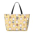 thumbnail image 2 of Naloa Rabbit And Candy Large Capacity Beach Bag, Waterproof Sandproof Beach Swim Pool Bag Tote Bag for Women, 2 of 7