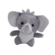thumbnail image 4 of Elefante de peluche colgante, elefante de peluche, juguetes de peluche, llavero, adorno colgante Gris, 4 of 9
