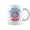 Black, variant on Groovy American Girl Babe Smile Face Usa Flag 4Th Of July Coffee Mugs