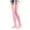 Pink, variant on WREESH Women's Winter Solid Color Knee High Woolen Socks, Long Tube Pile Thick Thigh-High Socks Black