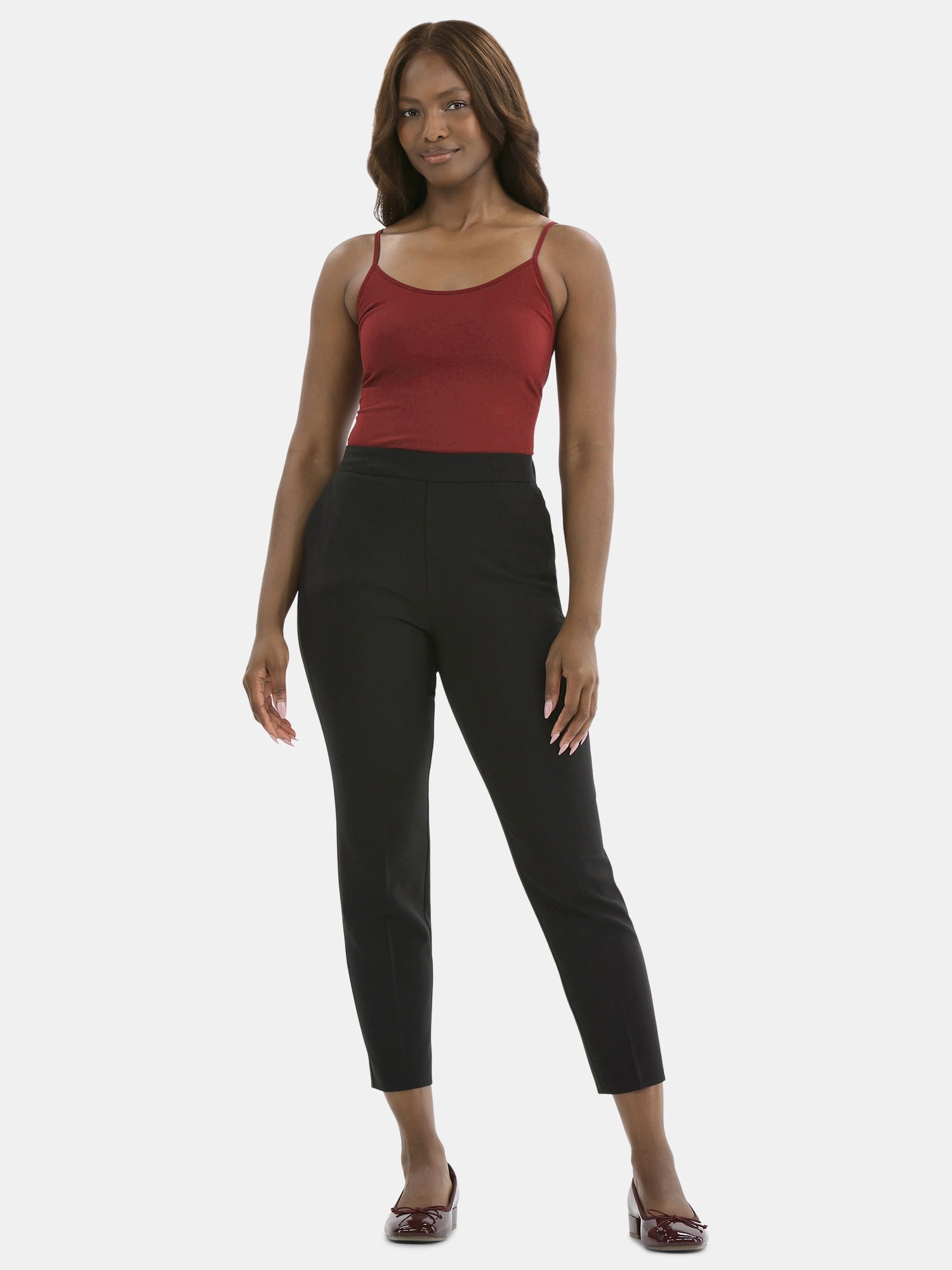 Time and Tru Women’s Cami Top with Adjustable Straps, Sizes XS-XXXL