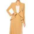 thumbnail image 6 of Women's Solid 2-Piece Blazer and Long Skirt Set ? Elegant and Professional, 6 of 8