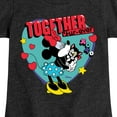 thumbnail image 3 of Disney - Together Fur Ever Minnie Figaro - Youth Girls Short Sleeve Graphic T-Shirt, 3 of 5