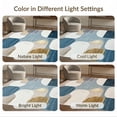 thumbnail image 7 of ODIKA 8'x10' Washable Area Rug Abstract Brushstroke Interlocking Contemporary Farmhouse Lightweight for King Size Bedroom Under Bed, Master Suite, Non-Shedding, Easy Care, 7 of 7