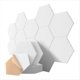 thumbnail image 1 of Paquete de 12 Paneles Acústicos Hexagonales de 30,5 X 25,4 X 1 cm, Insonorizados, Autoadhesivos, para Estudio de Grabación y Oficina B, 1 of 5