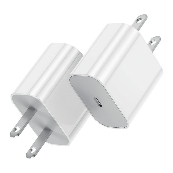 USB C Charger Block Compatible with iPhone 16 15 14 13 Charger Block,2 Pack Type C Wall Charger 20W PD Adapter Compatible for iPhone 16/16Pro/16Pro Max/16Plus/15/14/13/12/11,iPad Case