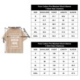 thumbnail image 2 of Custom T-Shirt with Your Image for Men Women, 230g Pure Cotton Washed Short Sleeve Tee Brown XL, 2 of 6