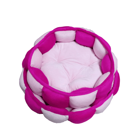 Bird Nest Bed Topcobe Two Sets Pumpkin Nest Kneel for Dogs / Cats, Pet Pad Removable and Washable Doghouse for Animals, T019L Pet House Beds for Puppy (L: 42cm*42cm*16cm) ()