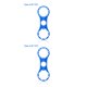 thumbnail image 4 of Greeniant Llave de horquilla delantera de bicicleta, herramienta de reparación de horquilla delantera de bicicleta de aleación de aluminio para SUNTOUR Un azul (8T-12T) 2piezas Greeniant CBP157507, 4 of 6