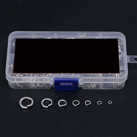 

Spring Lock Washer 304 Stainless Steel Spring Lock Washer Assortment Set (410-Pcs 8-Size)