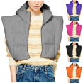 thumbnail image 1 of Dazajoo Veste Courte Sans Manches à Capuche Zippée pour Femmes, Gris, P, 1 of 8