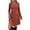 Orange, variant on Efsteb Womens Sweaters V Neck Long Long Sleeve Fall Dresses Casual Midi Sweater Dress Comfy Fashion Clothes (Beige,L)