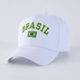 thumbnail image 7 of Brazil Baseball Cap Print Cap Couple's Cap Summer Outdoor Sun Hat, 7 of 7
