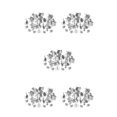 thumbnail image 3 of ZheElen Earring Stud Base Multi Stainless Handmade Popular Ear Pins Setting Daily DIY Jewelry Making Tool Beach Supplies Steel Color 8mm 5Set, 3 of 6