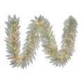 thumbnail image 1 of Kurt S. Adler GRL0400PLC 9 ft. Pre-Lit Clear Incandescent Iridescent Garland, 1 of 1