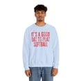 thumbnail image 5 of Softball Sweatshirt Gifts Crew Neck Shirt Long Sleeve Unisex, 5 of 7