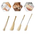 thumbnail image 5 of CHENGSI for Long Handle Bottle Brush Set Kitchen Cleaning Tools for Cups Teapots Sports Bottles Vases 4 Sizes Wood Handle Nylon Bristles Scrubber, 5 of 9