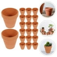 thumbnail image 4 of 20pcs Mini Terracotta Pots with Drainage Holes Succulent Cactus Nursery Planter, 4 of 9