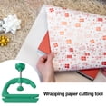 thumbnail image 4 of Dujiujun Wrapping Paper Trimmer Hidden Alloy Blade Birthday Christmas Wrapping Paper Reusable DIY Cutter Tool, 4 of 7
