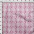 thumbnail image 3 of oneOone Organic Cotton Poplin Twill Fabric Stripe Geometric Decor Fabric Printed BTY 42 Inch Wide, 3 of 4