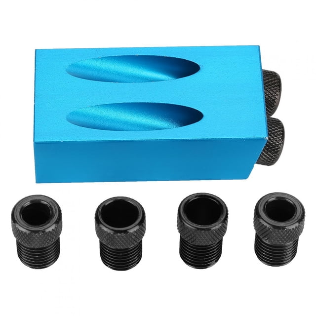 Posicionador de carpintería de grado, Guía de carpintería de 15 grados Localizador de carpintería Posicionador de orificio oblicuo Artesanía superior