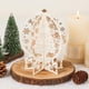 thumbnail image 2 of Tarjetas navideñas emergentes Tarjetas de felicitación navideñas 3D Tarjetas navideñas 2022 Tarjetas navideñas emergentes hechas a mano para Navidad, vacaciones, regalo de Navidad Bola de cristal C, 2 of 5