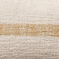 thumbnail image 3 of PILLOWPIA Linus Striped Cotton Pillow Cover, Dune, 12''x 20'', Decorative Throw Pillow Case, 3 of 8