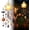 1pc, variant on Ghost Halloween Wind Chime, Battery Operated LED Light Up Ghost Decor, Halloween Outdoor Hanging Decor for Porch Patio Garden Tree Yard