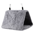 thumbnail image 2 of Hamaca de Felpa Suave, Jaula Colgante, Tienda de Campaña para Pájaros, Loros, Cama Cálida de Invierno, Juguete para mascotas para un unen un Lugar Acogedor de Descanso, 2 of 7