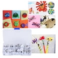 thumbnail image 4 of Globo Ocular De Animal De Bricolaje, Ojos Plásticos Para Coser, Accesorios Para Ojos De Muñeca, 100 Piezas Móviles Para Amigos, Niños, Amantes Del Bricolaje, Novias, 4 of 7